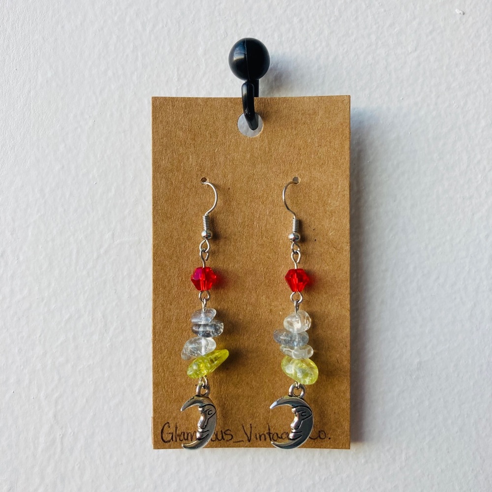 Crescent Hang downs Earrings